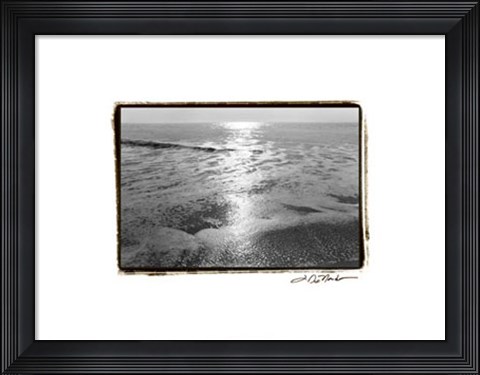Framed Ocean Sunrise IV Print
