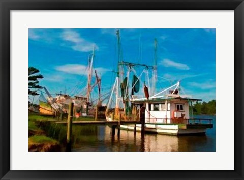 Framed Safe Harbor I Print