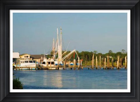 Framed Safe Harbor II Print