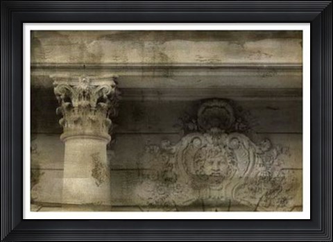 Framed Ornate Architecture II Print