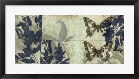 Framed Butterfly Reverie I Print