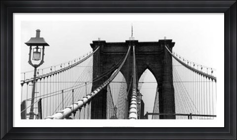 Framed Brooklyn Suspension I Print