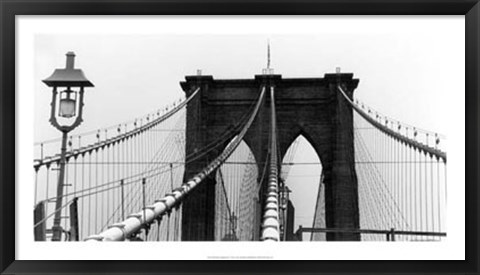 Framed Brooklyn Suspension I Print