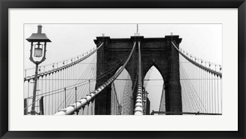 Framed Brooklyn Suspension I Print