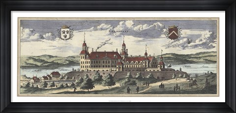 Framed Dahlberg Swedish Estate II Print