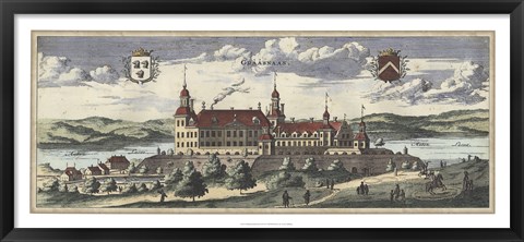 Framed Dahlberg Swedish Estate II Print