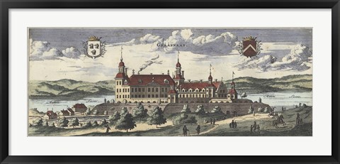 Framed Dahlberg Swedish Estate II Print