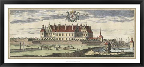 Framed Dahlberg Swedish Estate III Print