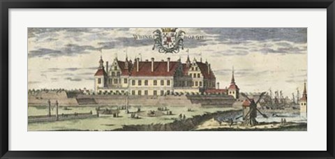 Framed Dahlberg Swedish Estate III Print