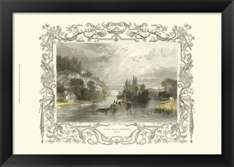 Framed View Near Hurley Print