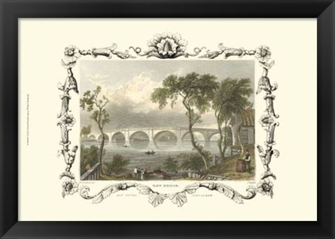 Framed Kew Bridge Print