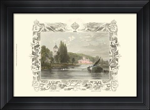 Framed Bisham Abbey Print