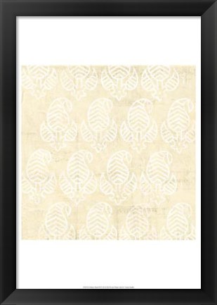 Framed Ethnic Motif II Print