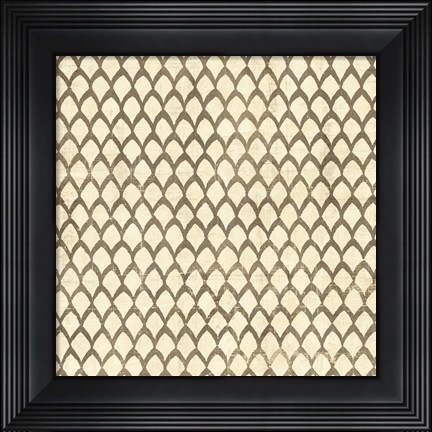 Framed Ethnic Motif III Print