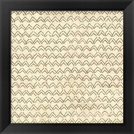 Framed Ethnic Motif VII Print