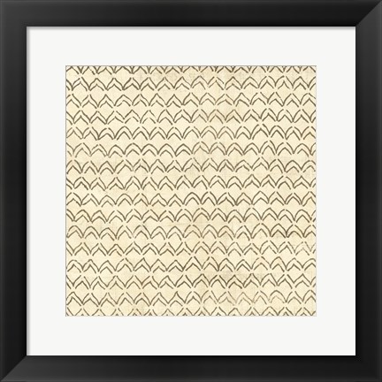 Framed Ethnic Motif VII Print