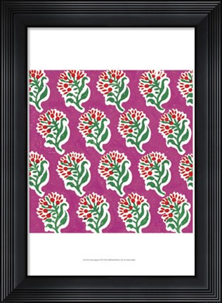 Framed Ceylon Squares VII Print