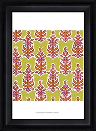 Framed Ceylon Squares VIII Print