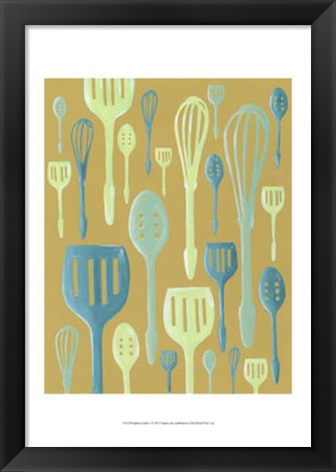 Framed Spring Cutlery I Print