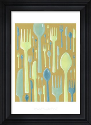 Framed Spring Cutlery II Print