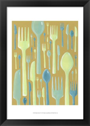 Framed Spring Cutlery II Print