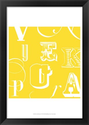 Framed Fun With Letters IV Print