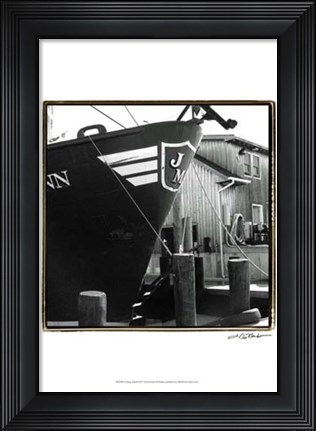Framed Fishing Trawler II Print