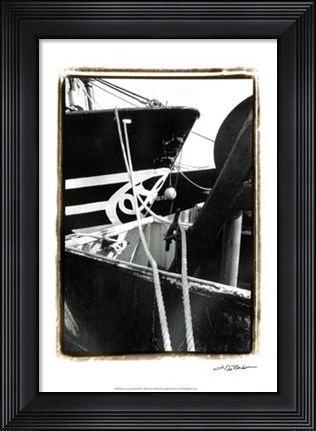 Framed Fishing Trawler III Print
