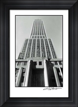 Framed Empire State Building I Print