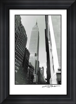 Framed Empire State Building II Print