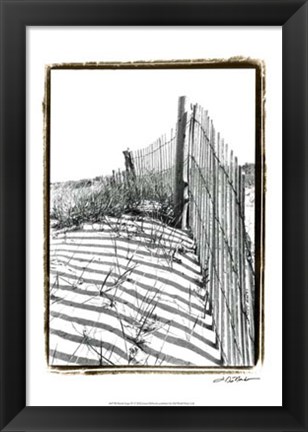 Framed Beach Scape IV Print