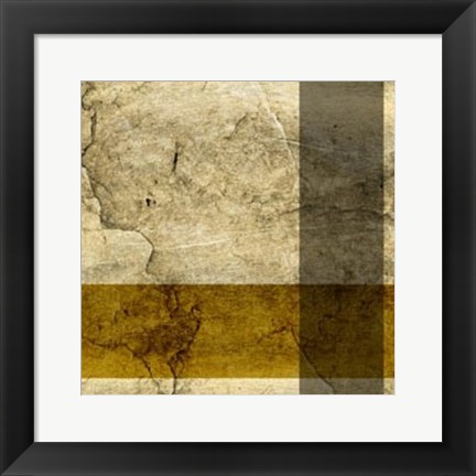 Framed Modern Patina IV Print