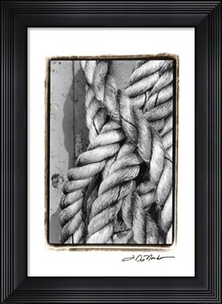 Framed Tied Up I Print
