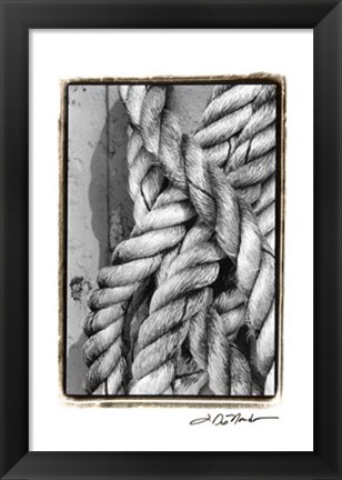 Framed Tied Up I Print