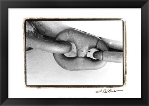 Framed Linked Together II Print