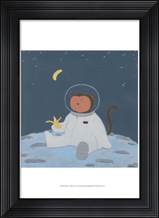 Framed Monkeys in Space IV Print