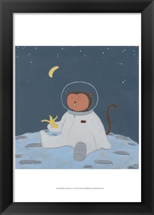 Framed Monkeys in Space IV Print