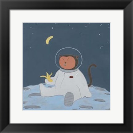 Framed Monkeys in Space IV Print