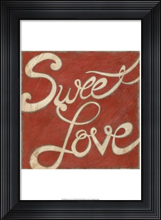 Framed Sweet Love Print