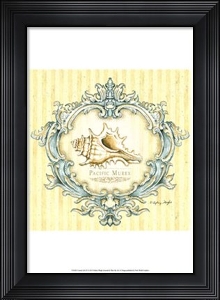 Framed Coastal Life III Print