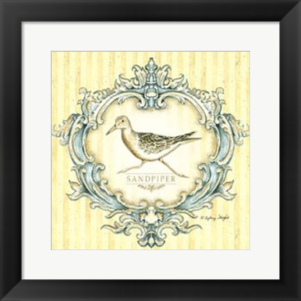 Framed Coastal Life IV Print