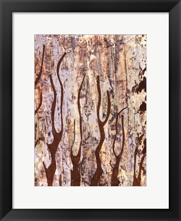 Framed Butterfly Tree II Print