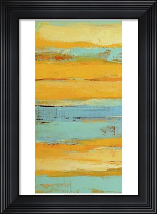 Framed Caribbean Sunrise I Print