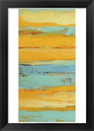 Framed Caribbean Sunrise I Print