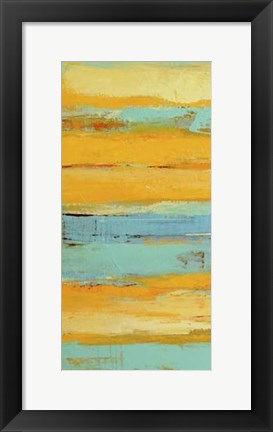 Framed Caribbean Sunrise I Print