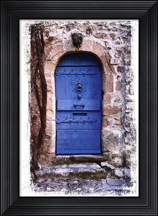 Framed Doors of Europe I Print