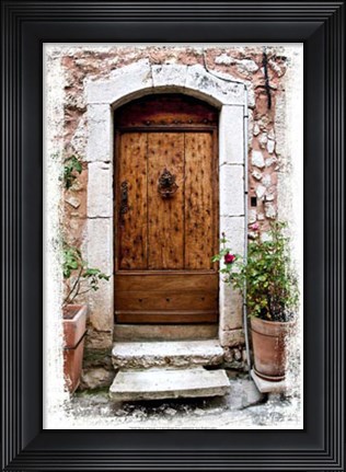 Framed Doors of Europe V Print
