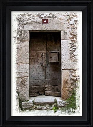 Framed Doors of Europe XIV Print