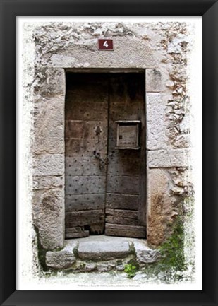 Framed Doors of Europe XIV Print