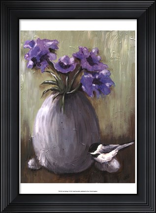 Framed Late Spring I Print